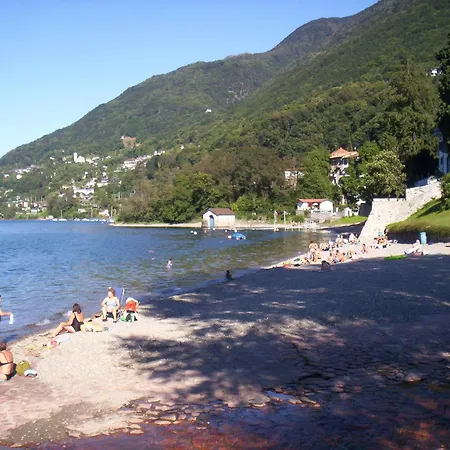 With Panoramic View & Terrace In Pino, Maggiore - Casa Roccia No 7 דירה Pino Lago Maggiore