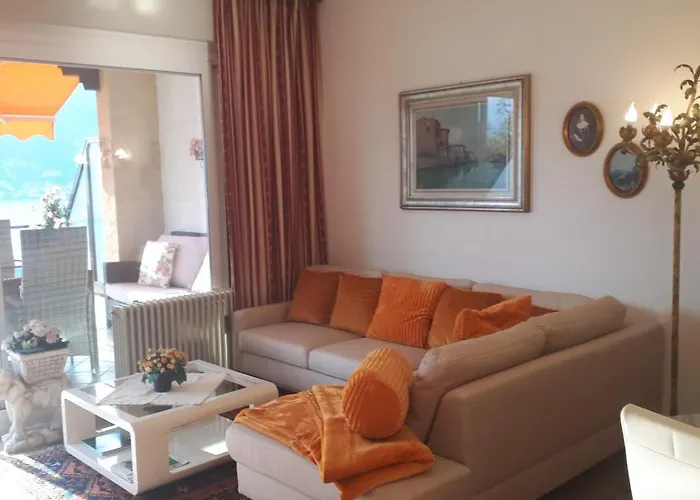 With Panoramic View & Terrace In Pino, Maggiore - Casa Roccia No 7 Apartamento